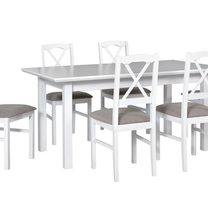 Zestaw stół Wenus 5 L S + krzesło Nilo 11